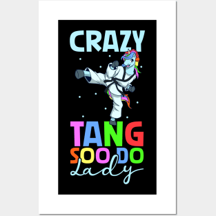 Unicorn - Crazy Tang Soo Do Lady Posters and Art